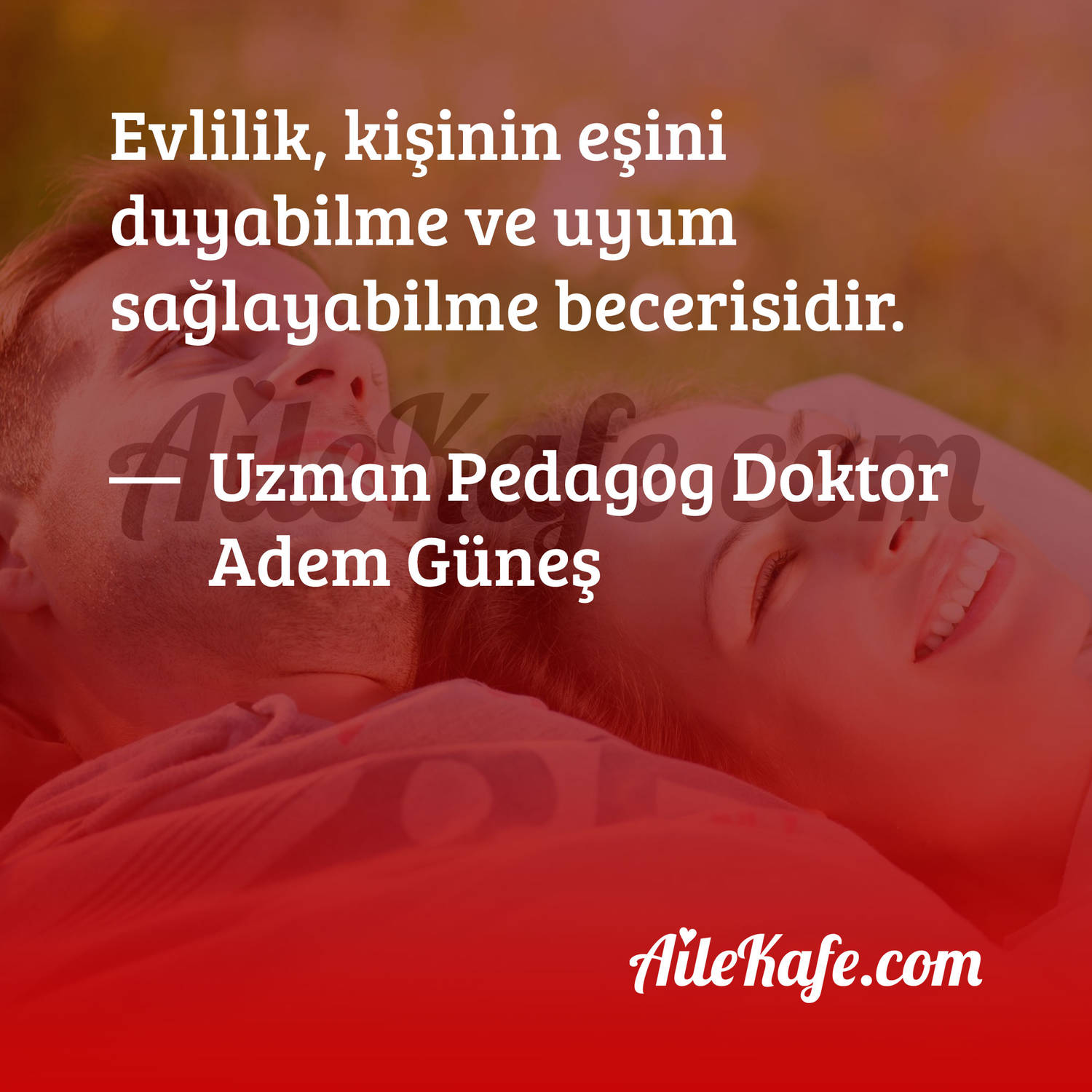 Evlilikte uyum Evlilikte uyum